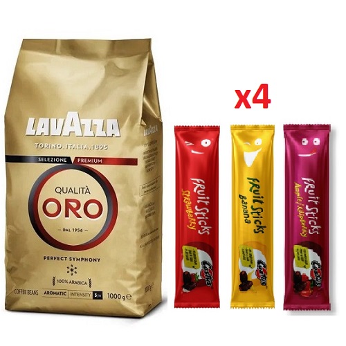 Кофе в зернах и  12 финиковых батончиков